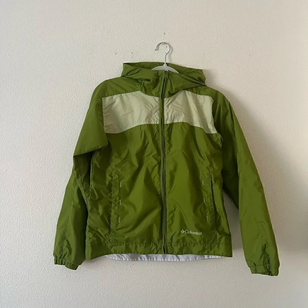 Columbia Puring Adventure I Windproof Rainproof WR Jacket Youth 14/16